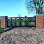 Poort 3,5 meter breed, Tuin en Terras, Ophalen, Staal, 100 tot 150 cm, Zo goed als nieuw