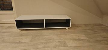 Modern TV Meubel - Wit met Opbergruimte