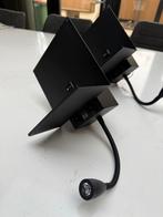 2 Wandlampjes met USB & Plankje - Leeslamp & Sfeerlicht, Ophalen of Verzenden, Nieuw, Metaal