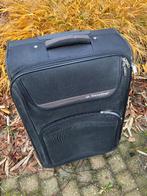 Reiskoffer Trolley van het merk Saxoline, Hard kunststof, Zo goed als nieuw, 35 tot 45 cm, Wieltjes