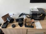 Fujifilm X-E2+XF 18-55mm f/2.8-4 | complete set+luxe hoezen, Gebruikt, Compact, Ophalen of Verzenden, 16 Megapixel