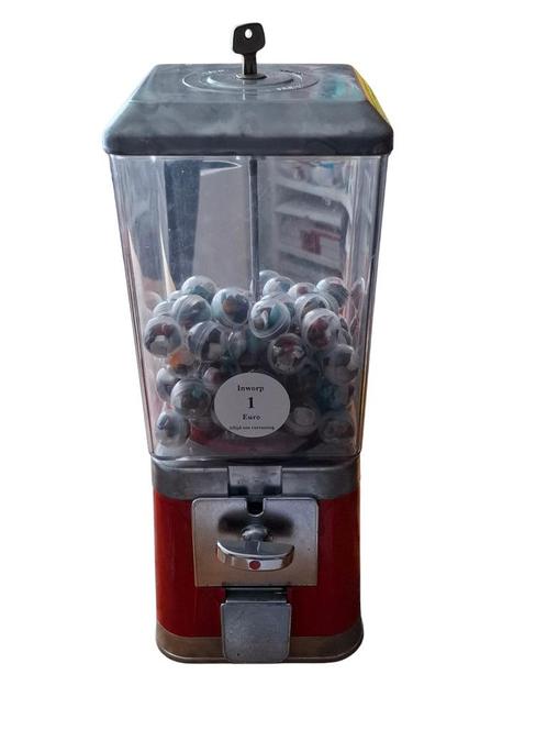 Draai automaat (1 euro munt), Verzamelen, Overige Verzamelen, Gebruikt, Ophalen