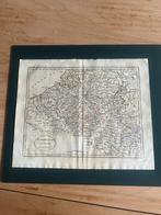 Antieke landkaart België en Zuid-Nederland, Ophalen of Verzenden