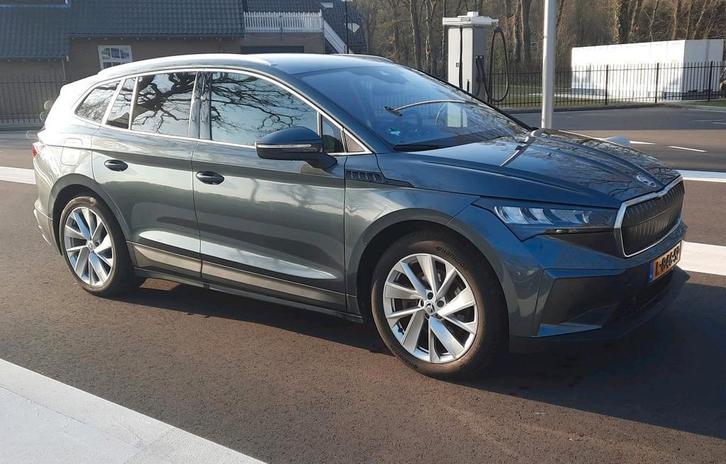 Skoda Enyaq 80 204pk 2021 SOH 93% Incl Btw, Auto's, Skoda, Bedrijf, Enyaq, ABS, Achteruitrijcamera, Adaptieve lichten, Adaptive Cruise Control