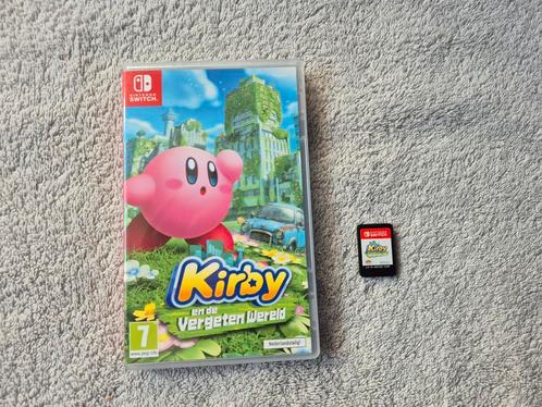 KIRBY EN DE VERGETEN WERELD (NL) | SWITCH, Spelcomputers en Games, Games | Nintendo Switch, Zo goed als nieuw, 3 spelers of meer