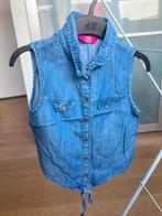 Leuk spijkertopje maat 140, Ophalen of Verzenden, Zo goed als nieuw, Meisje, Overhemd of Blouse