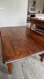 antieke salontafel met rustieke uitstraling. 1,25x0,80m, Antiek en Kunst, Antiek | Meubels | Tafels, Ophalen