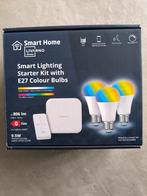 zigbee smart home gateway + lampen + remote starterset kleur, Led-lamp, Minder dan 30 watt, Nieuw, E27 (groot)
