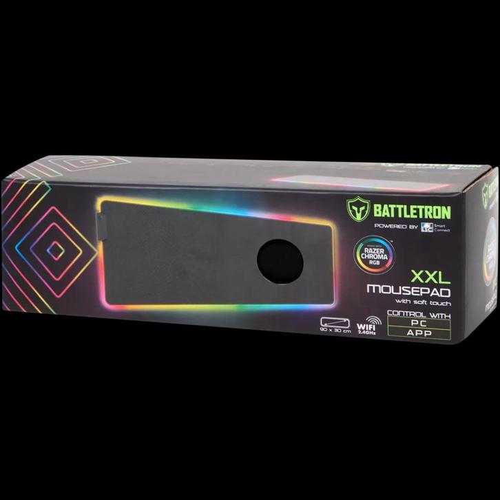 LSC Battletron XXL gaming muismat Razer Chroma  90 x 30 cm, Computers en Software, Muismatten, Nieuw, Gaming muismat, Ophalen