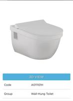 Moderne wandhangtoilet met softclose wc-bril, Doe-het-zelf en Verbouw, Sanitair, Ophalen, Nieuw, Toilet
