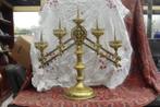 Kaarsen kandelaar  ( Verstelbaar ( Antiek, Ophalen of Verzenden