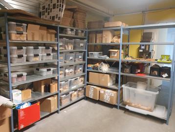 2x Stevige stelling - 200 x 50 x 200 cm beschikbaar voor biedingen