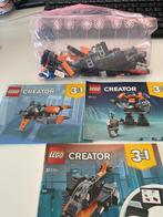 Lego Creator 3 in 1 nr 31111, Kinderen en Baby's, Speelgoed | Duplo en Lego, Ophalen of Verzenden, Zo goed als nieuw, Complete set