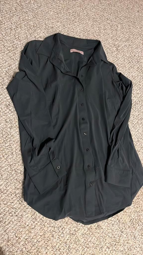 Studio Anneloes blouse maat M travel donker grijs, Kleding | Dames, Blouses en Tunieken, Zo goed als nieuw, Maat 38/40 (M), Grijs