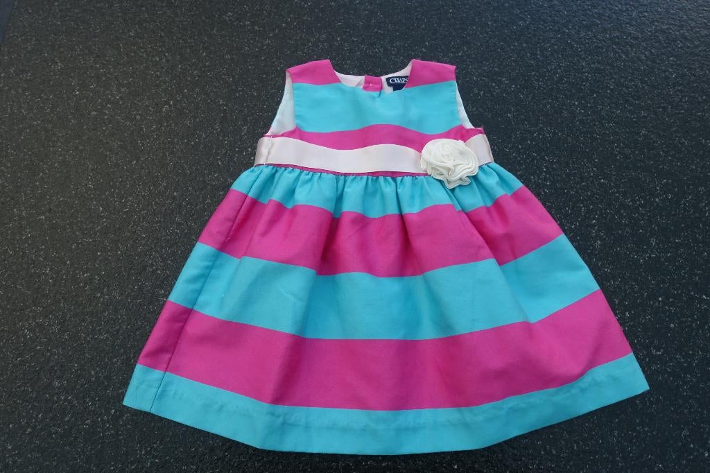 Mooie feestjurk.   12  maanden, Kinderen en Baby's, Babykleding | Maat 80, Meisje, Chaps, Jurkje of Rokje, Ophalen of Verzenden