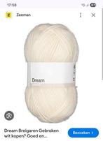 Gezocht Dream breigaren gebroken wit., Hobby en Vrije tijd, Breien en Haken, Ophalen of Verzenden, Zo goed als nieuw, Breien of Haken