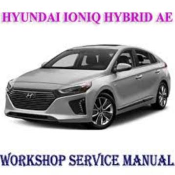 Hyundai Ioniq 2017 Workshop manual op DVD in PDF formaat