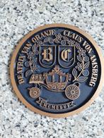 Plaquette wand tegel koninklijk huis koets huwelijk Beatrix, Ophalen of Verzenden