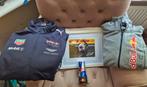 Max Verstappen 2x vest, lijst en blikje met houder, Verzenden, Zo goed als nieuw, Formule 1