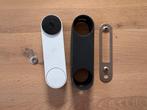 Google Nest Hello Deurbel op batterij / doorbell battery, Ophalen of Verzenden, Bewegingsdetectiesensor, Gebruikt, Draadloos