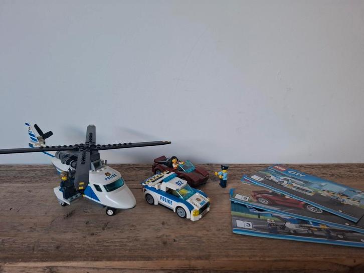 Lego City, Politie snelle achtervolging 60138, Kinderen en Baby's, Speelgoed | Duplo en Lego, Zo goed als nieuw, Ophalen