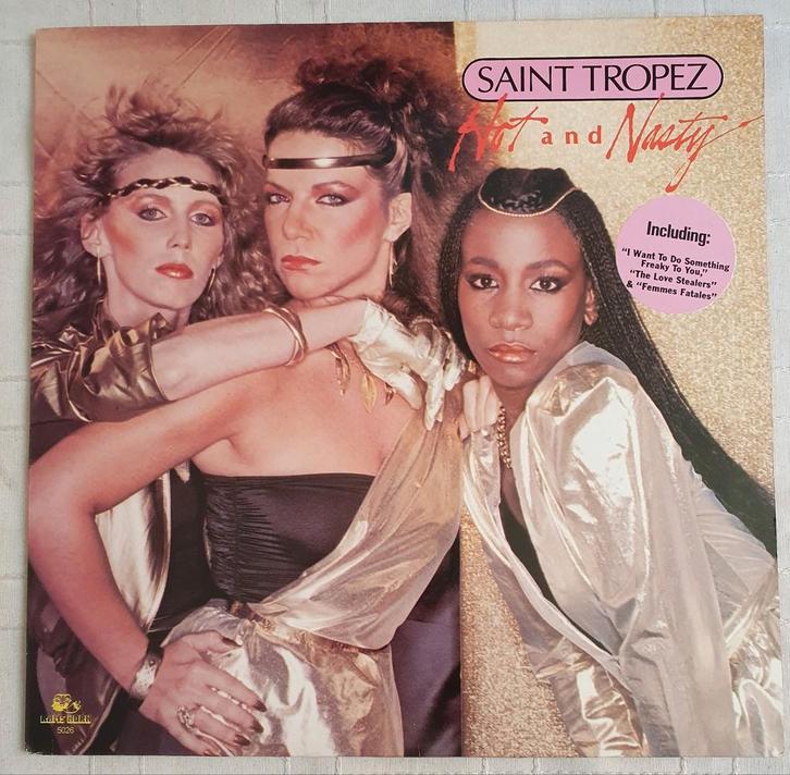 LP Saint Tropez - Hot and nasty - RAMSH 5026 - 1982, Cd's en Dvd's, Vinyl | R&B en Soul, Zo goed als nieuw, Soul of Nu Soul, 1980 tot 2000