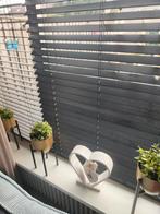 Houten jaloezieën, Huis en Inrichting, Stoffering | Gordijnen en Lamellen, Ophalen of Verzenden, Zo goed als nieuw, 100 tot 150 cm