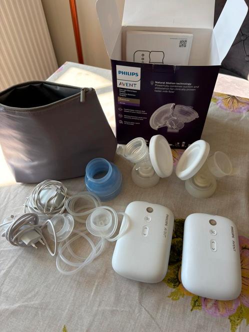 2x Philips Avent - Elektrische Borstkolf Premium - SCF396, Kinderen en Baby's, Babyvoeding en Toebehoren, Zo goed als nieuw, Borstkolf