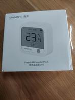 Nieuwe Qingping Temp & RH Monitor Pro S, Ophalen of Verzenden, Infrarood-thermometer, Nieuw, Binnenthermometer