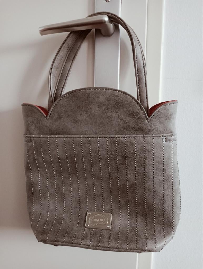 Hi-Di-Hi Vegan Leren Handtas - Zeer Goede Staat, Sieraden, Tassen en Uiterlijk, Tassen | Damestassen, Ophalen of Verzenden, Zo goed als nieuw