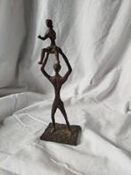 Bronzen Beeld: Acrobaten, Antiek en Kunst, Kunst | Beelden en Houtsnijwerken, Ophalen of Verzenden