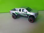Majorette 201D - Ford F-150 Raptor [zilver] 1/72, Hobby en Vrije tijd, Modelauto's | Overige schalen, Ophalen of Verzenden, Gebruikt