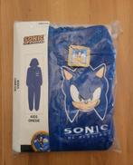 Nieuw! Sonic onesie, blauw, maat 104/110, Sonic, Overige typen, Jongen of Meisje, Nieuw