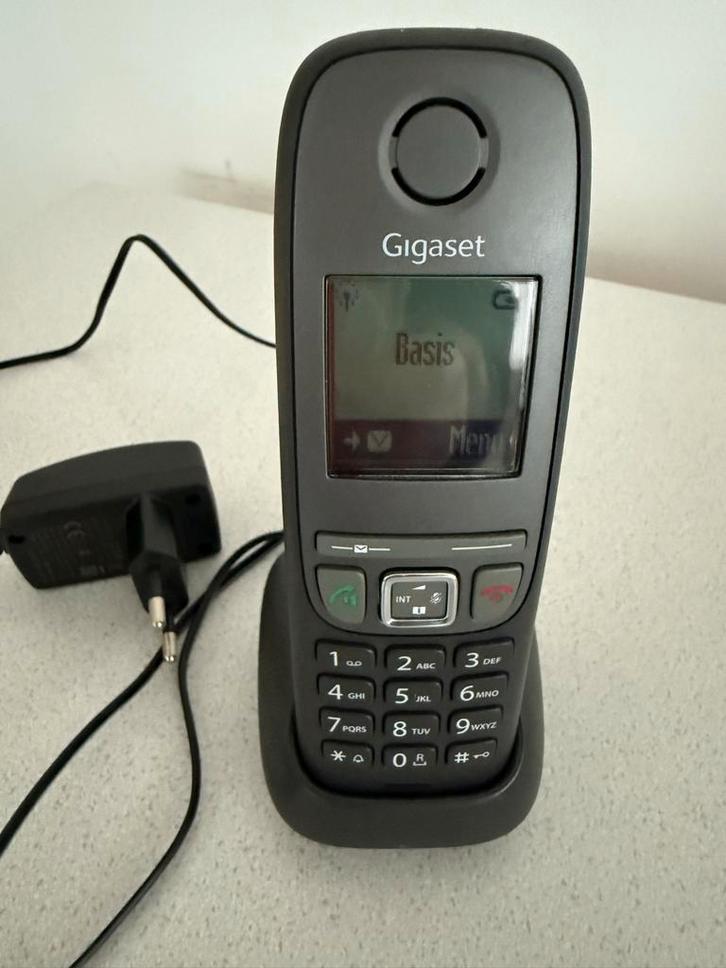 Gigaset draadloze huistelefoon - compleet en werkend, Telecommunicatie, Vaste telefoons | Handsets en Draadloos, Gebruikt, 1 handset