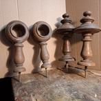 Biedermeier kaststukken/ ophangstukken v gordijnroedes., Ophalen of Verzenden