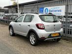 Dacia Sandero 0.9 TCe Stepway Lauréate | Airco | Navi | Cru, Stof, Gebruikt, Origineel Nederlands, Bedrijf