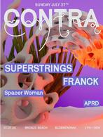 CONTRA W/ FRANCK, SUPERSTRINGS & MORE  ze, Tickets en Kaartjes, Evenementen en Festivals, Eén persoon