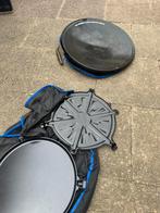 Skottelbraai met accessoires en gasfles., Tuin en Terras, Gasbarbecues, Ophalen of Verzenden, Gebruikt