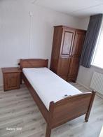 slaapkamer meubels gratis, Ophalen, Zo goed als nieuw, Eenpersoons, Donker eiken.