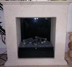 Schouw voor inzethaard , beige composiet, Huis en Inrichting, Haarden, Ophalen, Gebruikt, Inzethaard, Overige soorten