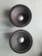 2 x Fostex L362 12" Woofer - Topstuk!, Gebruikt, Subwoofer, 120 watt of meer, Ophalen