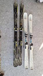 Dames en heren ski's, + heren skischoen, 140 tot 160 cm, Gebruikt, Carve, Skiën