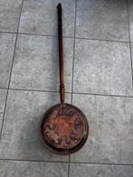 Antieke beddenpan, Antiek en Kunst, Antiek | Koper en Brons, Ophalen, Koper