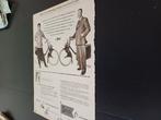Advertentie van Solex bromfiets voor verstandige mensen 1956, Ophalen of Verzenden, Gebruikt, Overige typen