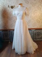 Prachtige vintage bruidsjurk trouwjurk mt 36, Ophalen of Verzenden, Wit, Zo goed als nieuw, Trouwjurk
