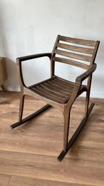 Design schommelstoel Jakob Berg, Ophalen of Verzenden, Gebruikt, Wit, Eén