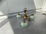 hele mooie art deco hanglamp, Huis en Inrichting, Ophalen, Gebruikt, Art deco, Glas