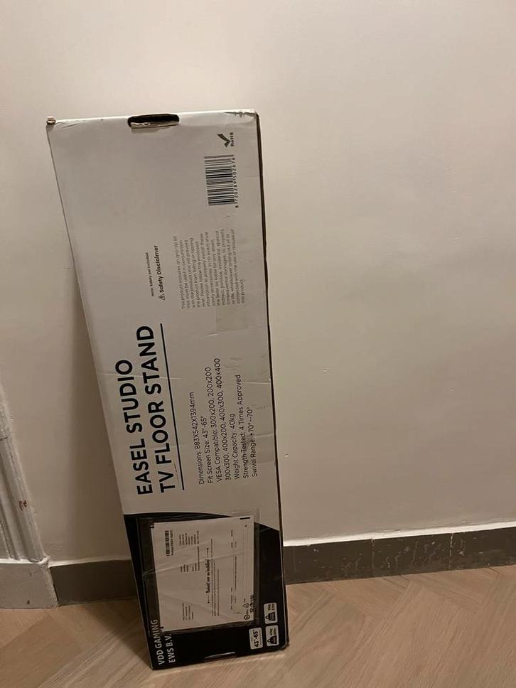 Tv Standaard - VDD Gaming Easel Studio, Audio, Tv en Foto, Televisiebeugels, Nieuw, Ophalen