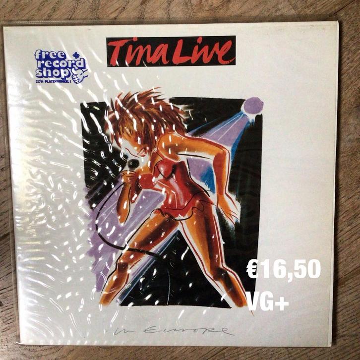 Tina Turner - live in Europe, Cd's en Dvd's, Vinyl | Rock, Gebruikt, Poprock, Overige formaten, Ophalen