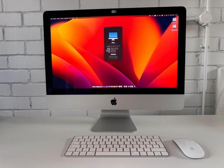 IMac 21,5” 4K Retina, 1TB, i5, 2017, Toetsenbord, Muis, Computers en Software, Apple Desktops, Zo goed als nieuw, iMac, HDD, 3 tot 4 Ghz